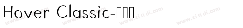 Hover Classic字体转换
